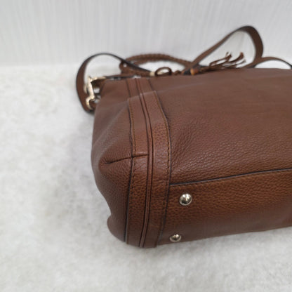 GUCCI Leather Tote Bag [Pre-Owned]