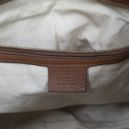 GUCCI Leather Tote Bag [Pre-Owned]