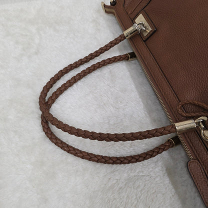 GUCCI Leather Tote Bag [Pre-Owned]