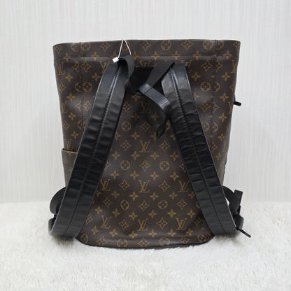LOUIS VUITTON Monogram Chalk Backpack [Pre-Owned]