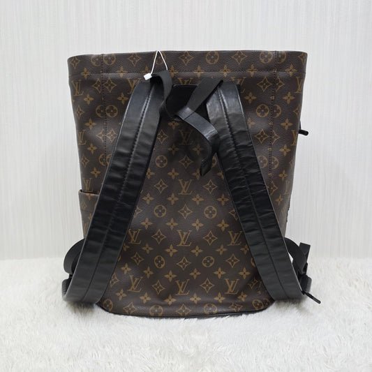 LOUIS VUITTON Monogram Chalk Backpack [Pre-Owned]