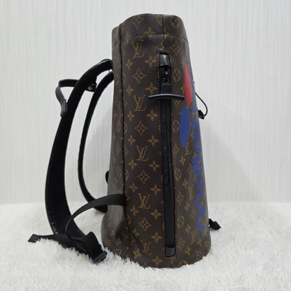 LOUIS VUITTON Monogram Chalk Backpack [Pre-Owned]