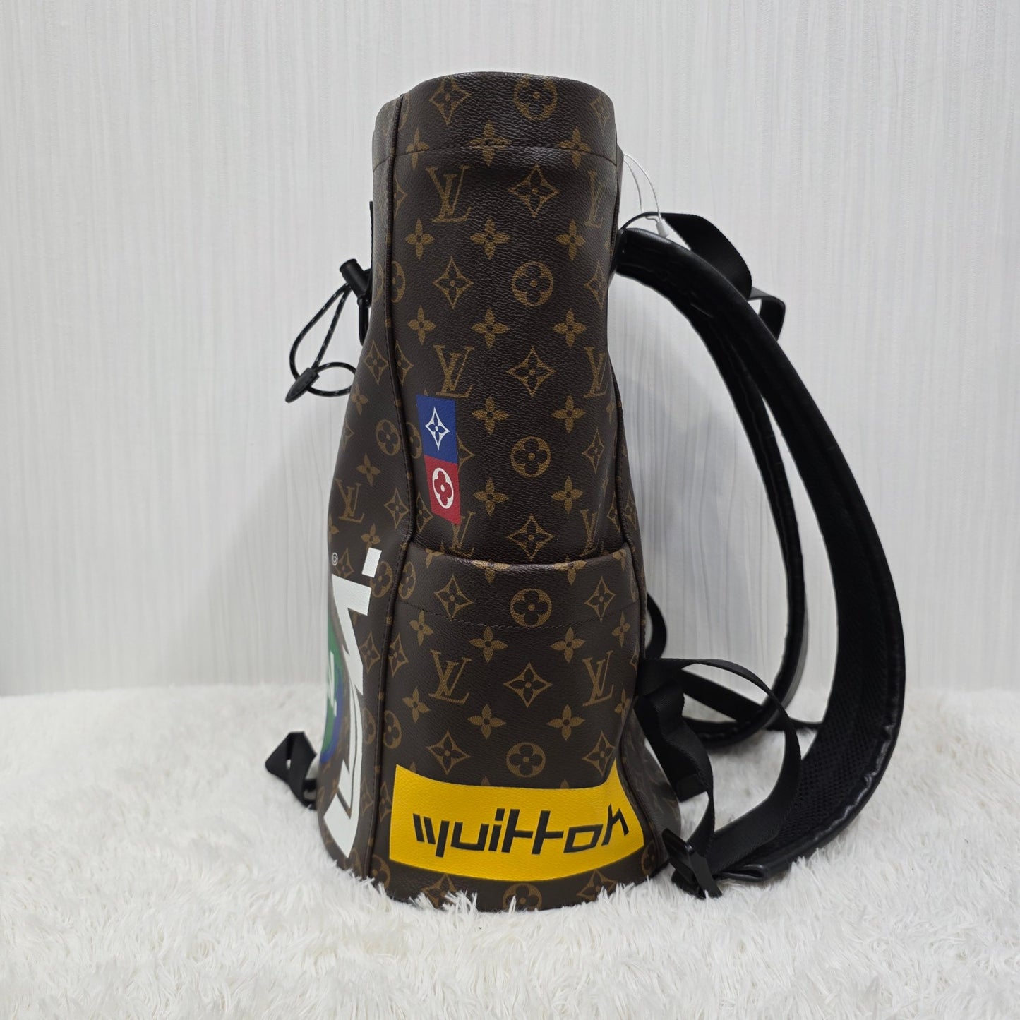 LOUIS VUITTON Monogram Chalk Backpack [Pre-Owned]