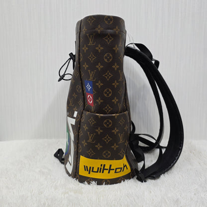 LOUIS VUITTON Monogram Chalk Backpack [Pre-Owned]