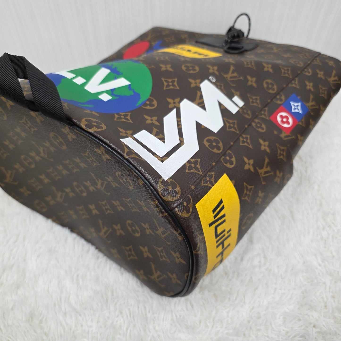 LOUIS VUITTON Monogram Chalk Backpack [Pre-Owned]