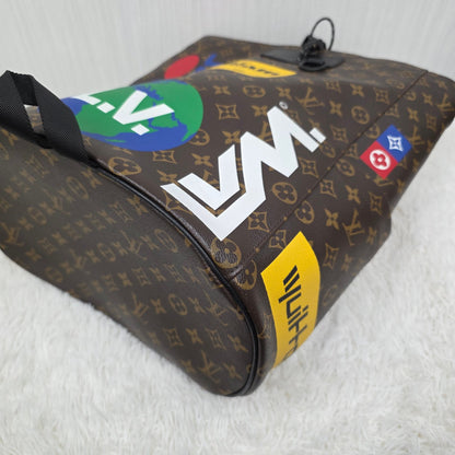 LOUIS VUITTON Monogram Chalk Backpack [Pre-Owned]