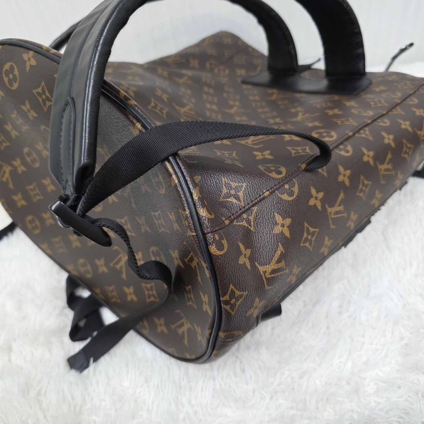 LOUIS VUITTON Monogram Chalk Backpack [Pre-Owned]