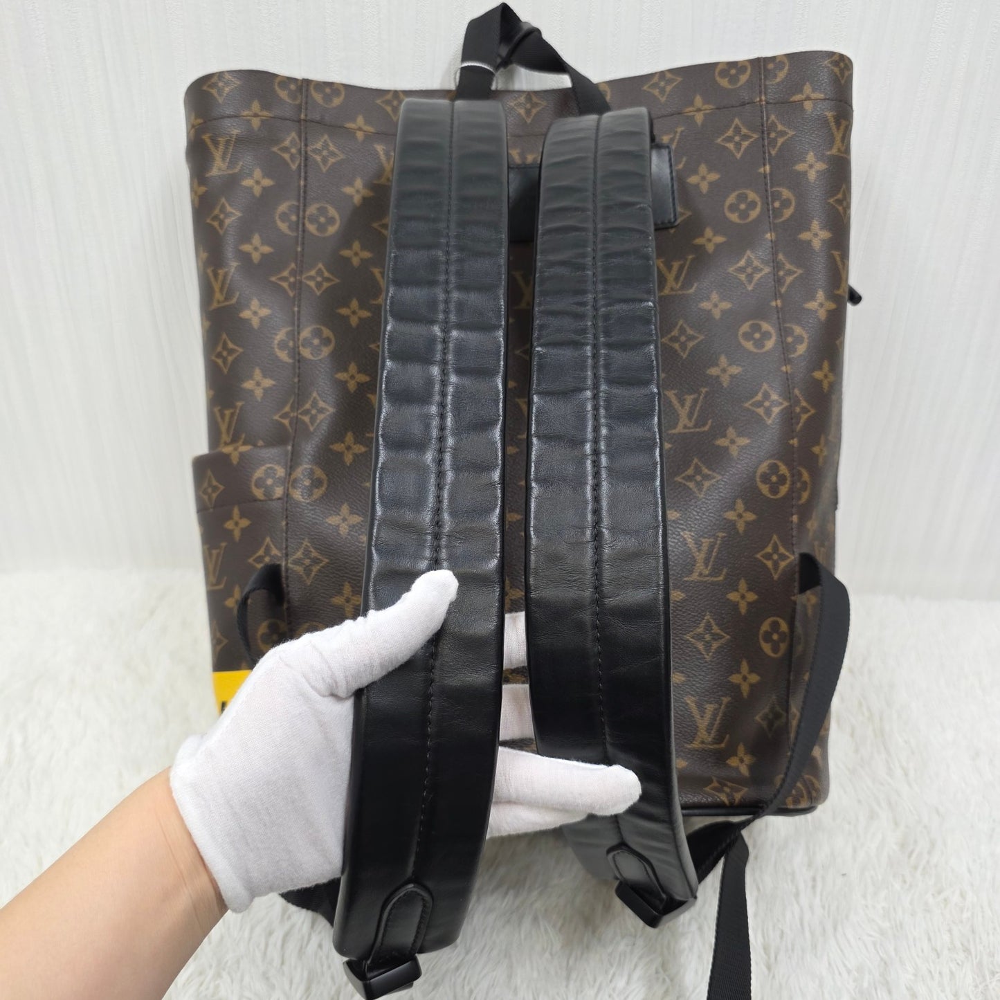 LOUIS VUITTON Monogram Chalk Backpack [Pre-Owned]