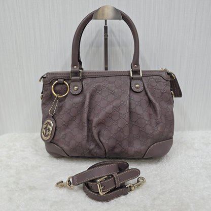 Gucci totebag leather [Pre-Owned]