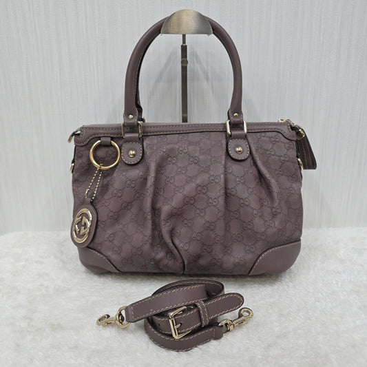 Gucci totebag leather [Pre-Owned]