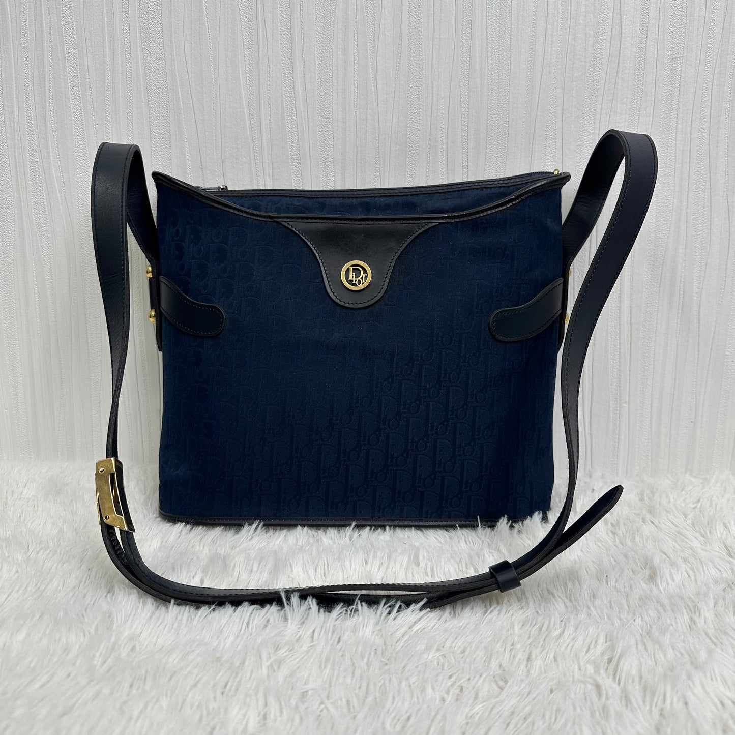 Christian Dior 海军蓝单肩手提包 [二手] 