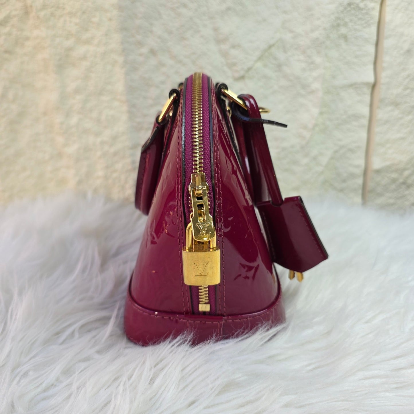 路易威登 Monogram Vernis Alma BB 两用手提包 [二手] 