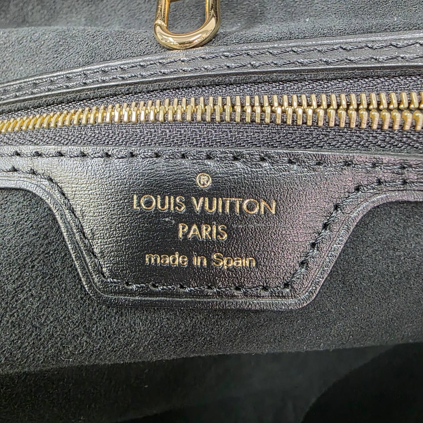 LOUIS VUITTON Neverfull MM Monogram Jacquard Tote Bag in Grey (M57230) [Pre-Owned]