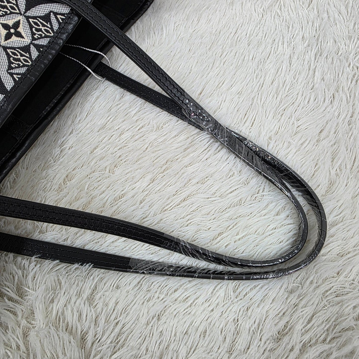 LOUIS VUITTON Neverfull MM Monogram Jacquard Tote Bag in Grey (M57230) [Pre-Owned]