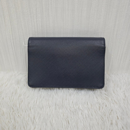 PRADA Chain Wallet Leather [Pre-Owned]