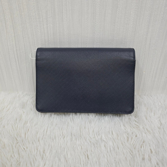 PRADA Chain Wallet Leather [Pre-Owned]