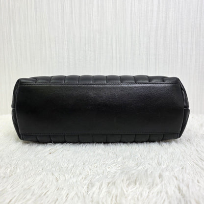 SAINT LAURENT PARIS Loulou Medium Chain Shoulder Bag Leather [Pre-Owned]