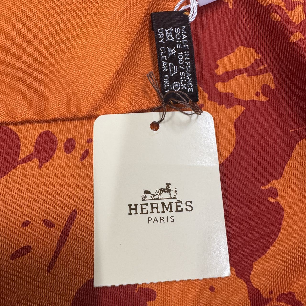 HERMÈS Carré 90 Silk Scarf “Cheval Surprise” Margiela Era [Pre-Owned]