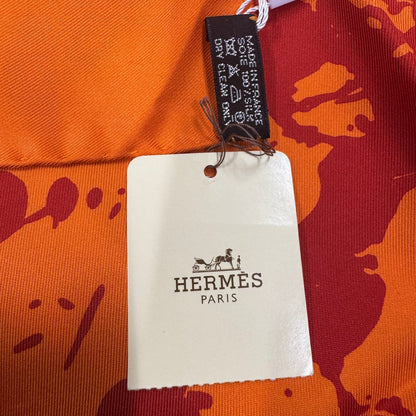 HERMÈS Carré 90 Silk Scarf “Cheval Surprise” Margiela Era [Pre-Owned]