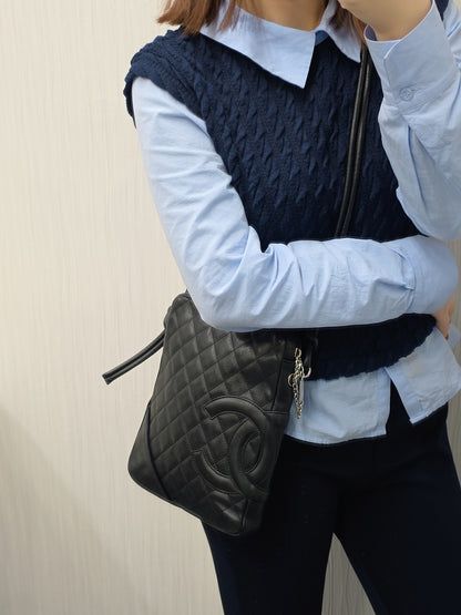 CHANEL So Black Crossbody Bag (Pre-owned)