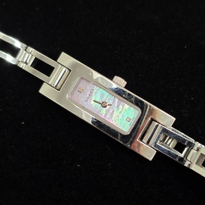 GUCCI Silver Square Type Watch (Pre-owned)