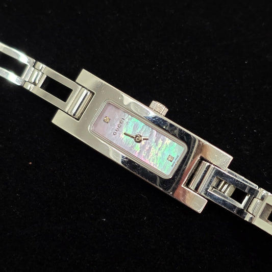 GUCCI Silver Square Type Watch (Pre-owned)