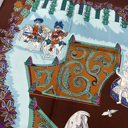 Hermes [King's Paradise] Scarf (Pre-owned)