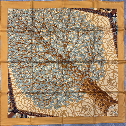 Hermes [Axis Mundi] Scarf (Pre-owned)