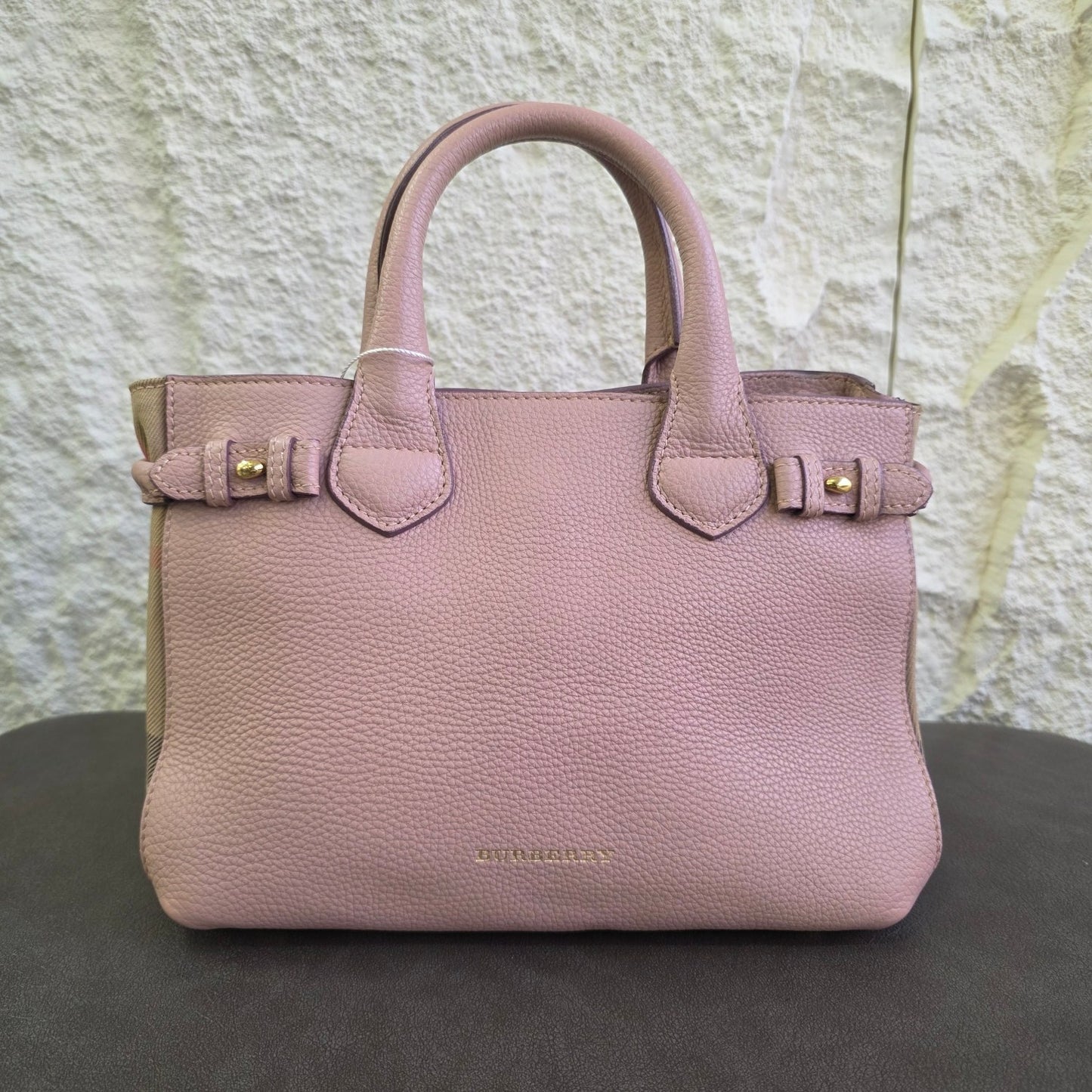 Burberry Pink Handbag (Pre-owned)