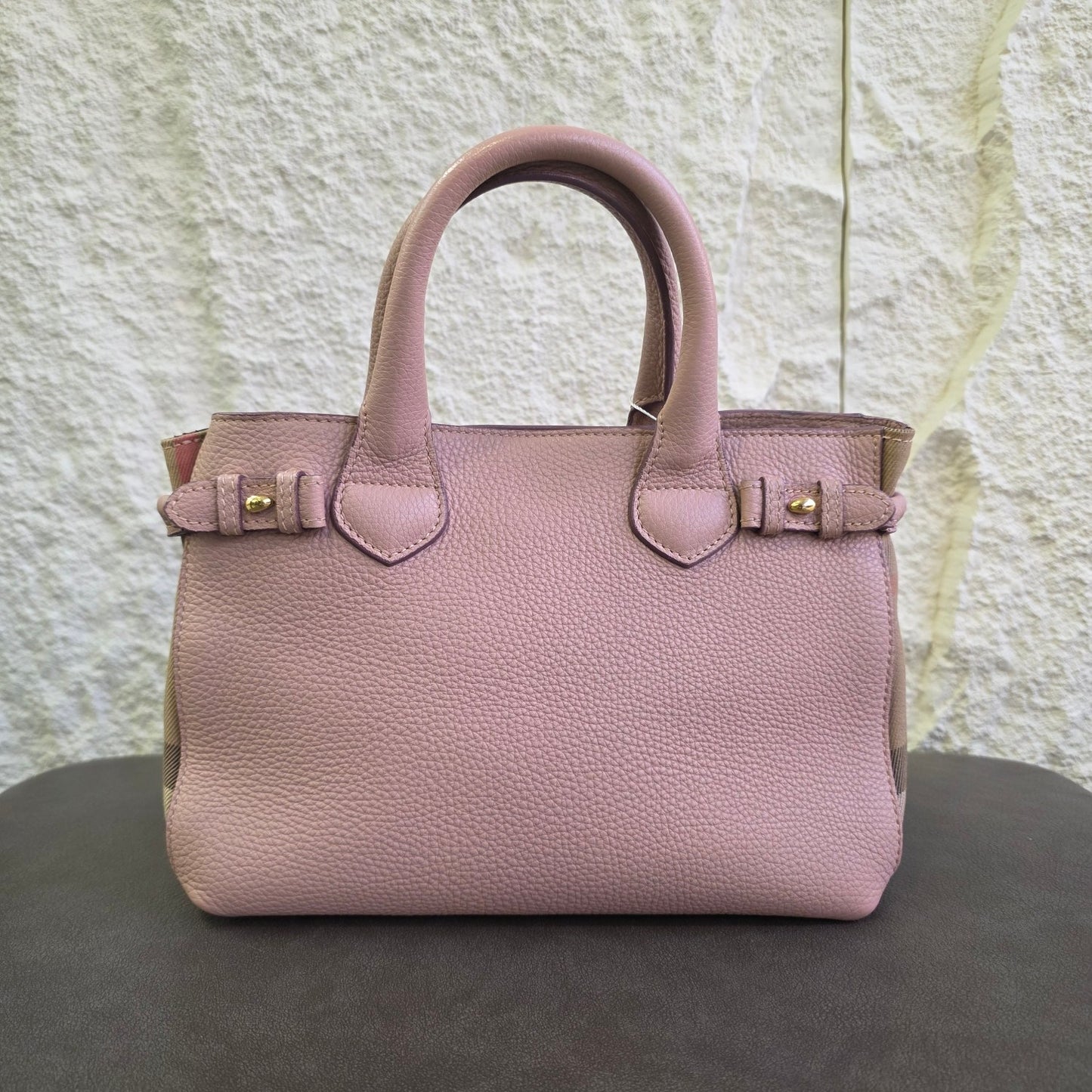 Burberry Pink Handbag (Pre-owned)
