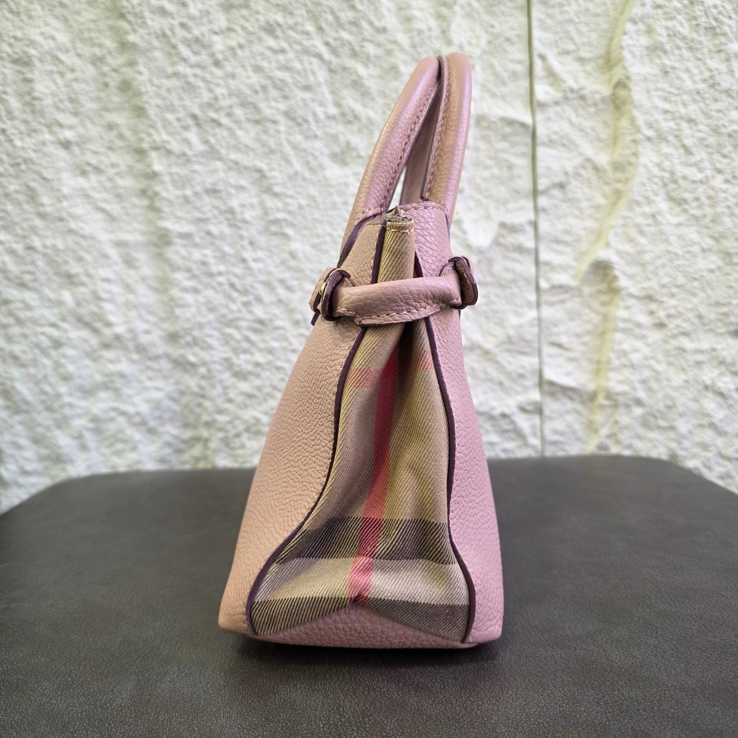 Burberry Pink Handbag (Pre-owned)