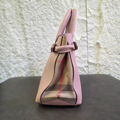 Burberry Pink Handbag (Pre-owned)