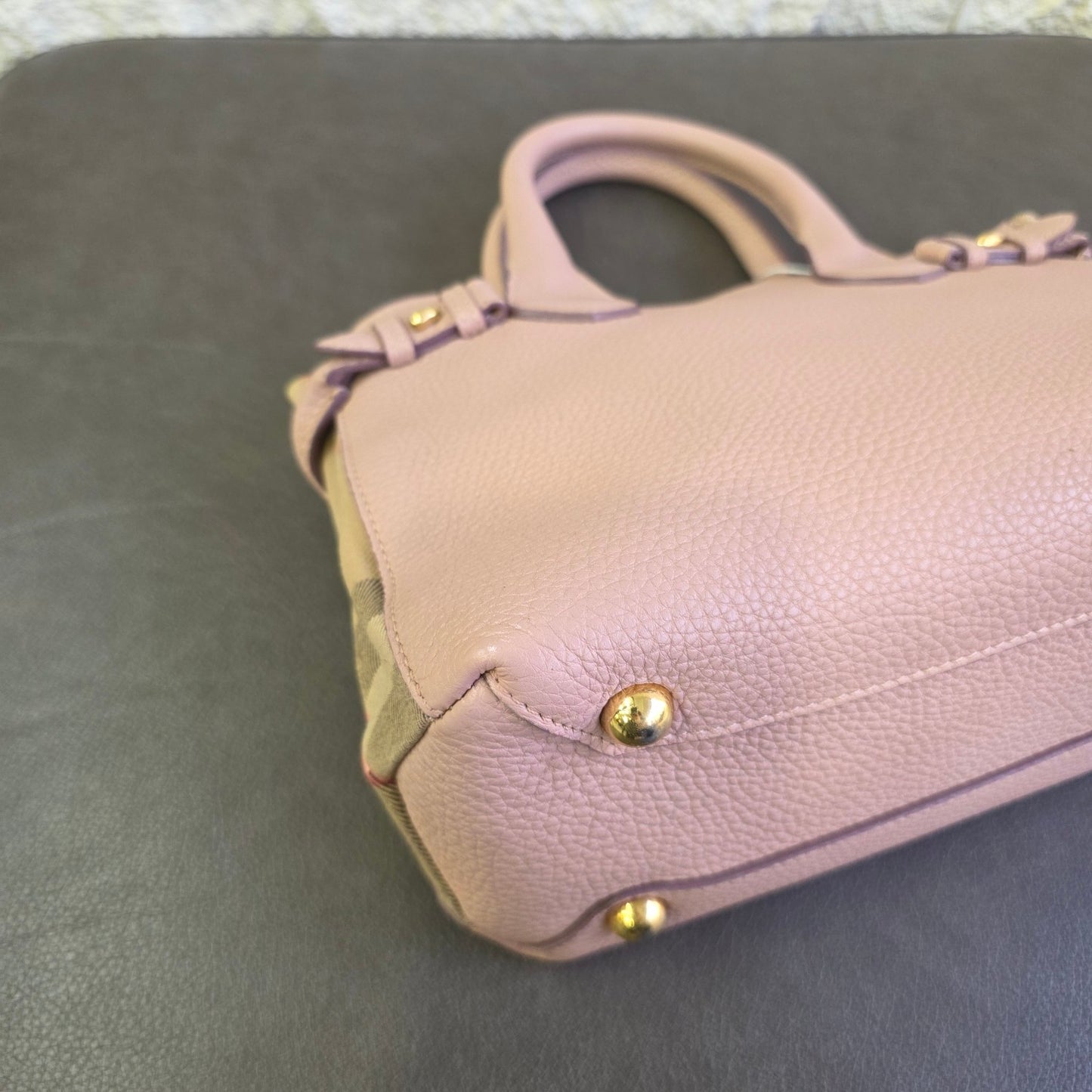 Burberry Pink Handbag (Pre-owned)