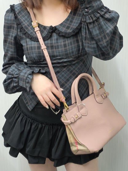 Burberry Pink Handbag (Pre-owned)