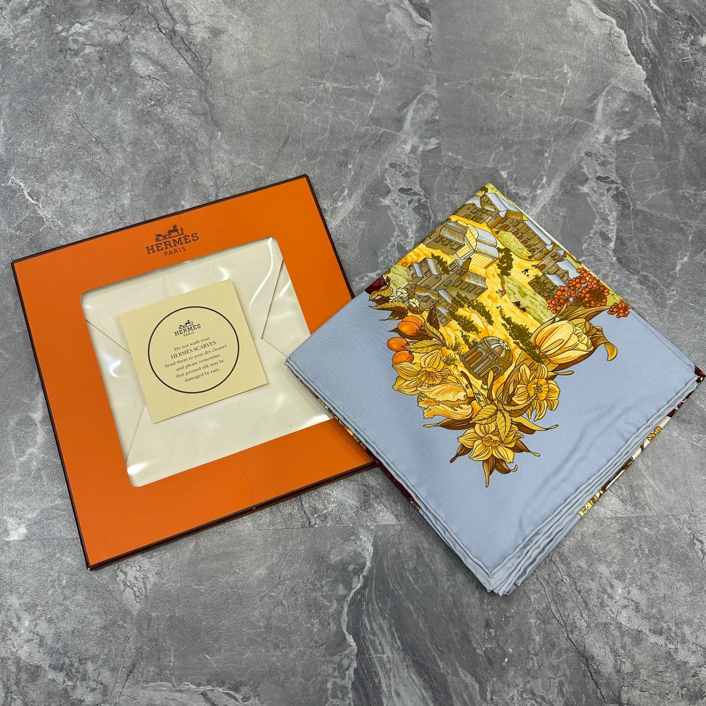 Hermes [Au Pays De Cocagne] Scarf (Pre-owned)