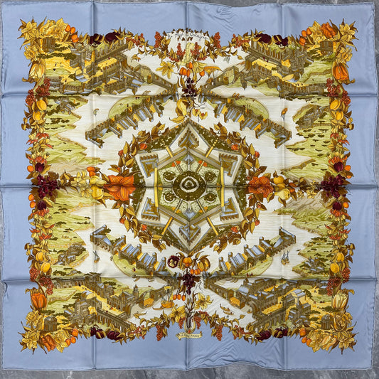 Hermes [Au Pays De Cocagne] Scarf (Pre-owned)