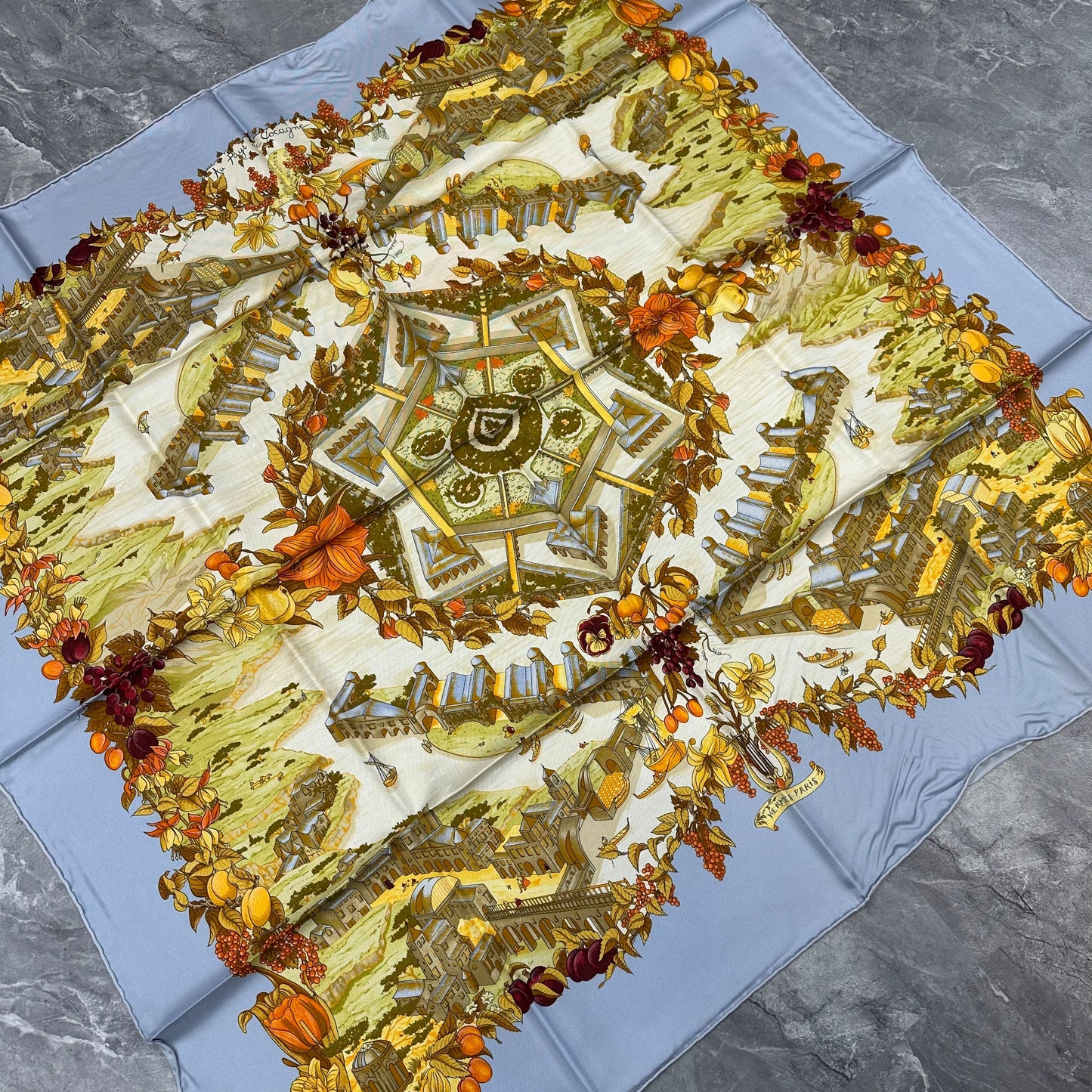 Hermes [Au Pays De Cocagne] Scarf (Pre-owned)