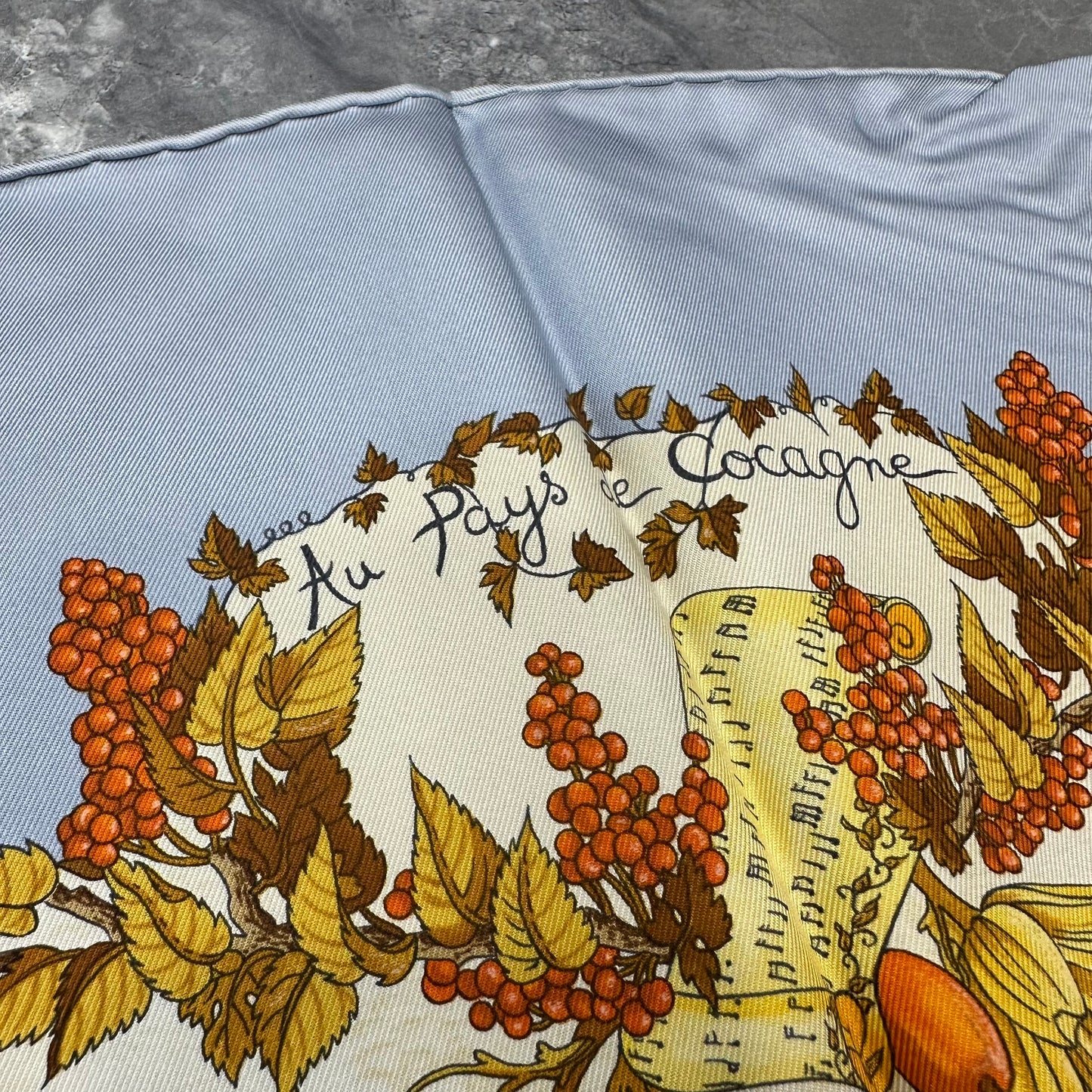 Hermes [Au Pays De Cocagne] Scarf (Pre-owned)