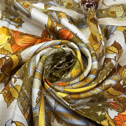 Hermes [Au Pays De Cocagne] Scarf (Pre-owned)