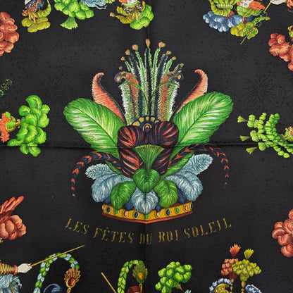 Hermes [Les Fetes Du Roi Soleil] Scarf (Pre-owned)