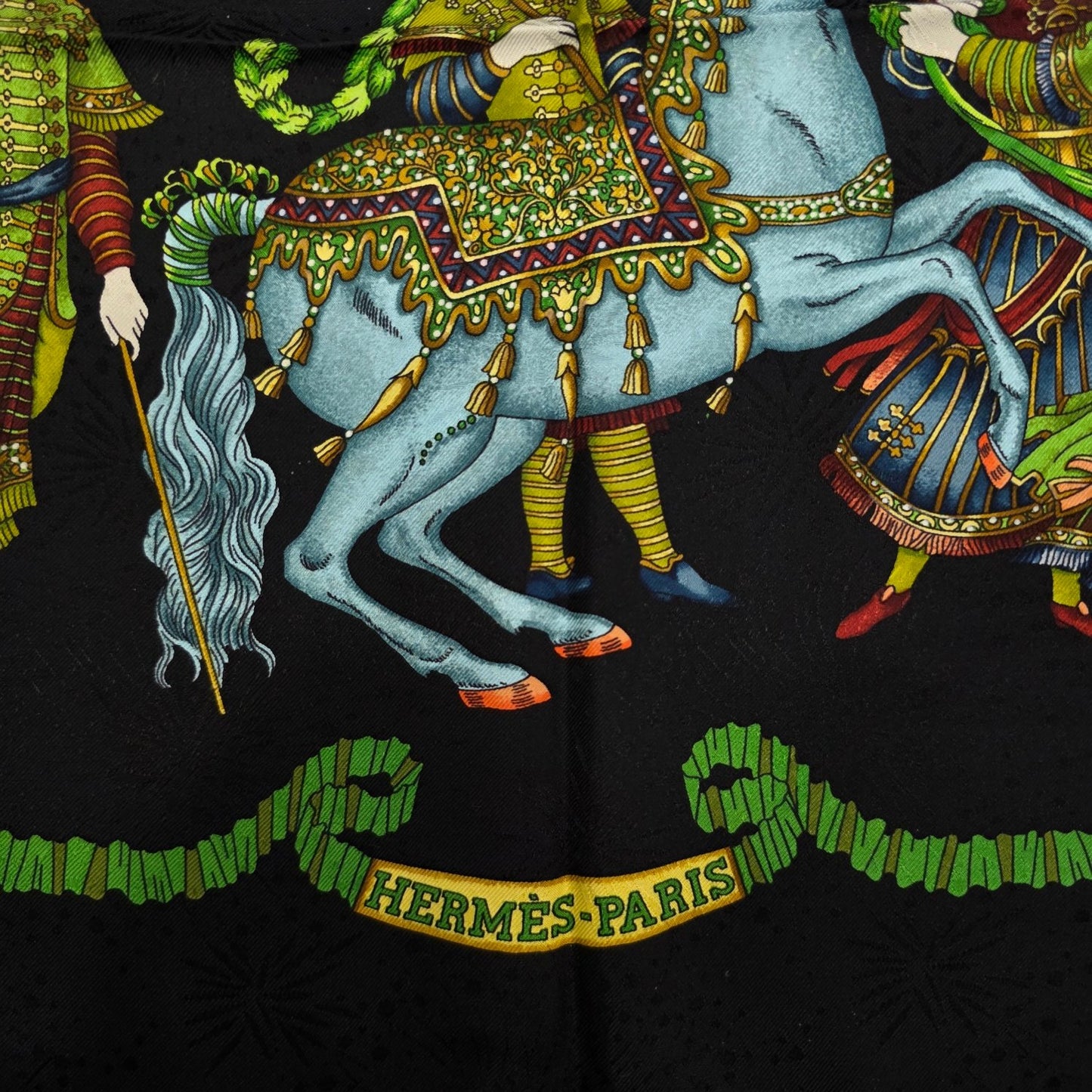 Hermes [Les Fetes Du Roi Soleil] Scarf (Pre-owned)