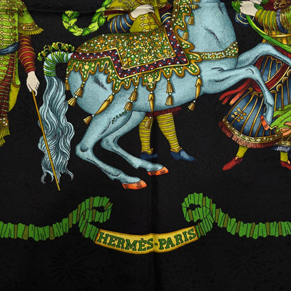 Hermes [Les Fetes Du Roi Soleil] Scarf (Pre-owned)
