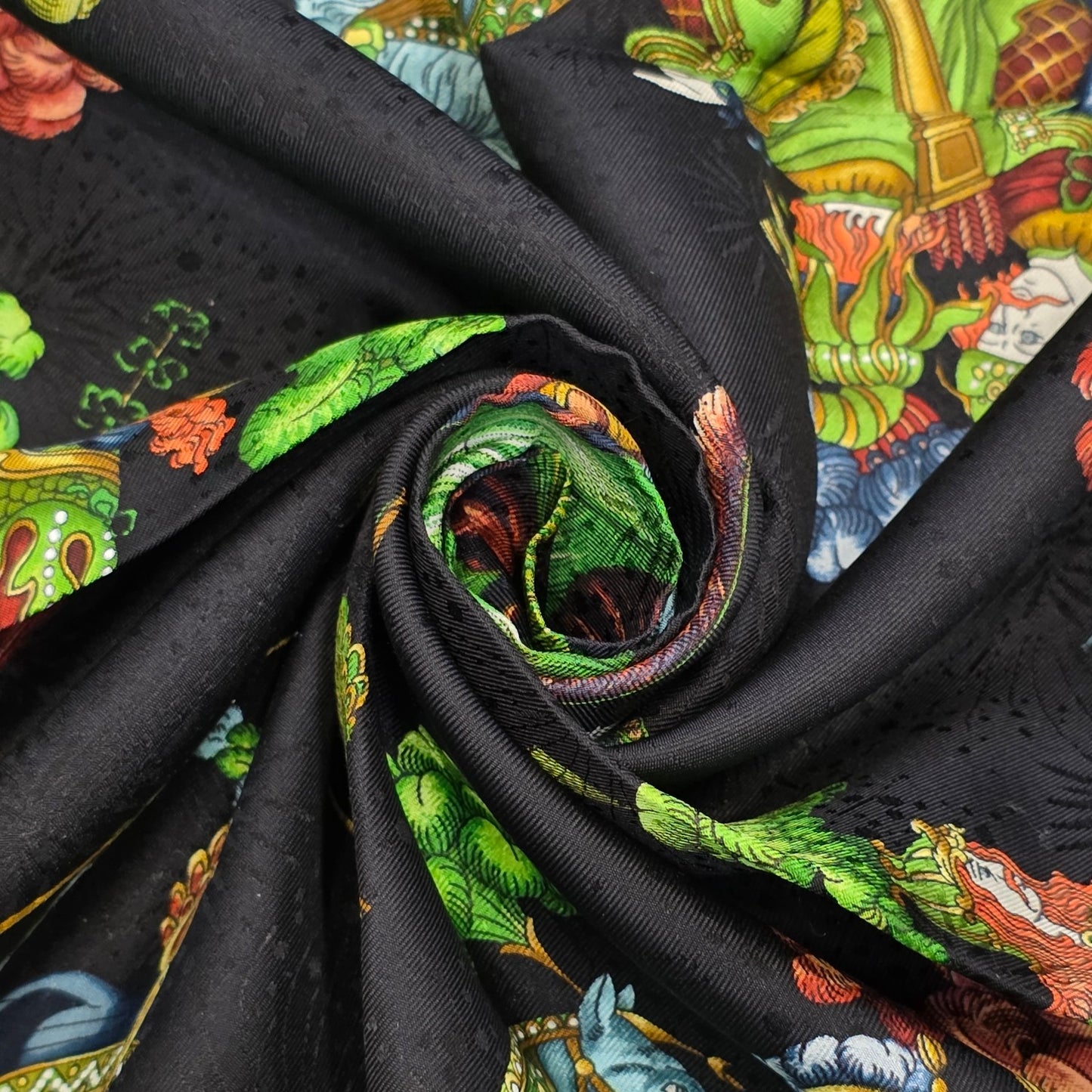 Hermes [Les Fetes Du Roi Soleil] Scarf (Pre-owned)