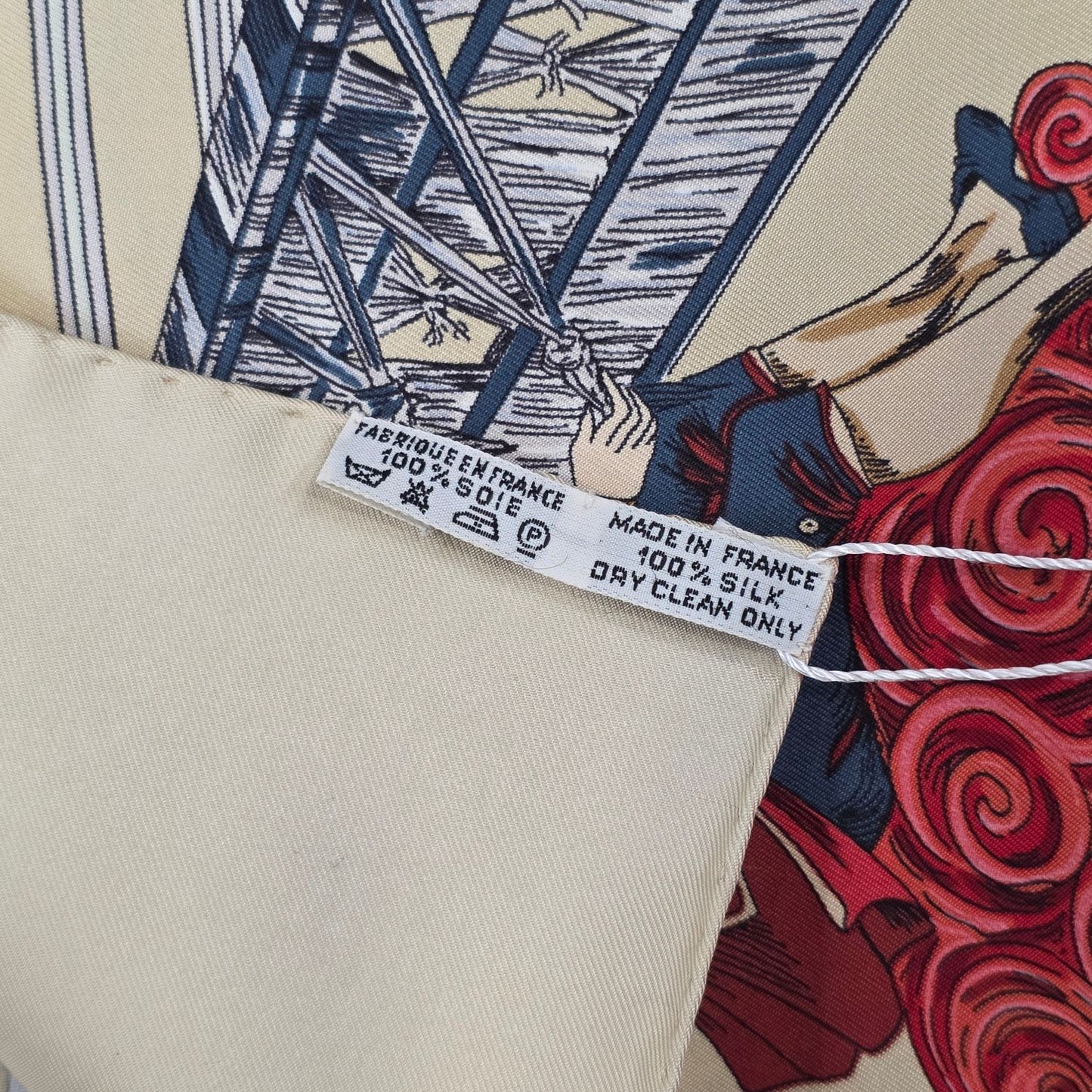 Hermes [Au fil de la soie] Scarf (Pre-owned)