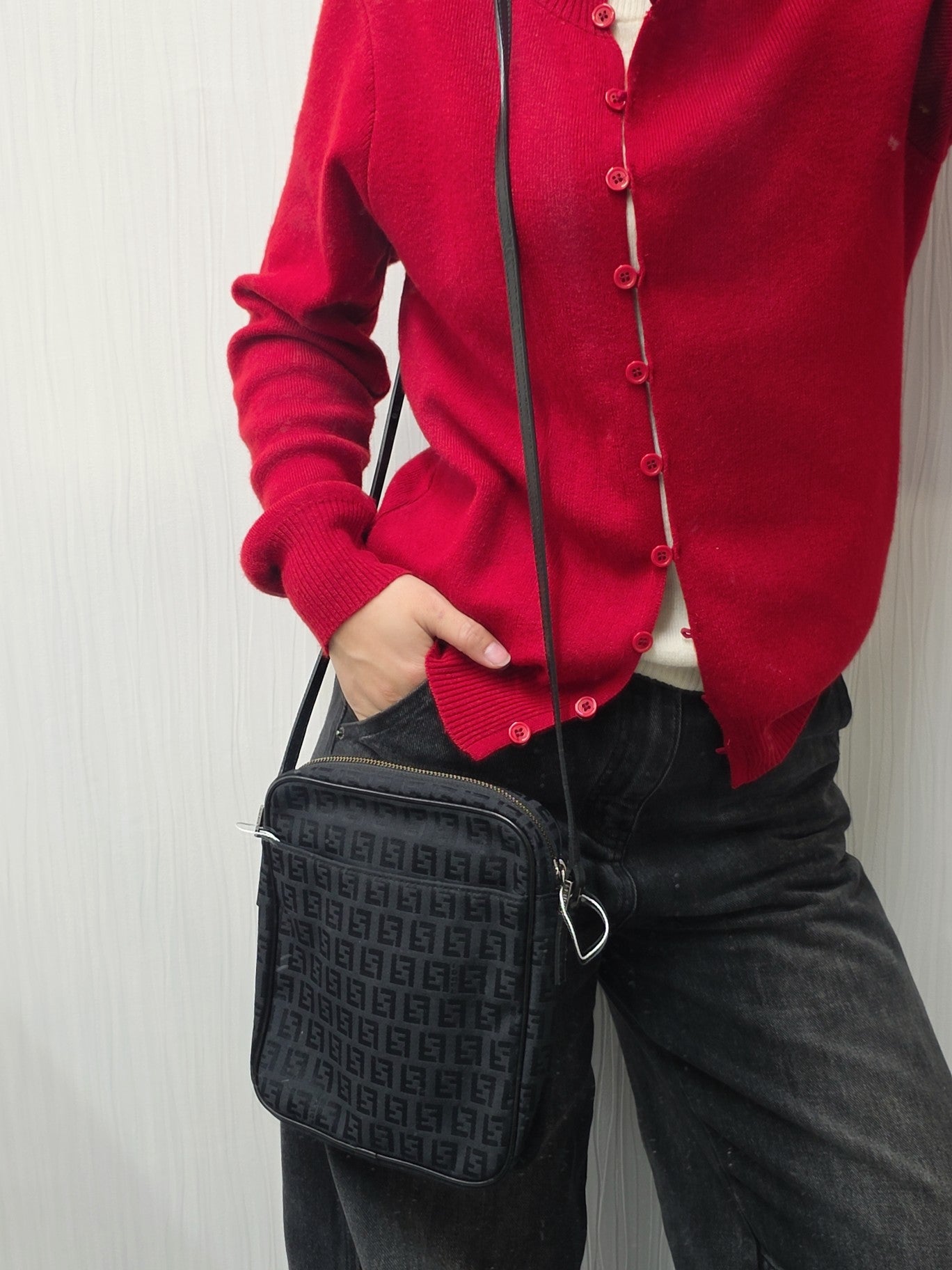FENDI FF Crossbody Bag (Pre-owned)