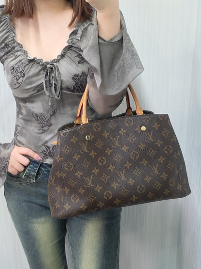 Louis Vuitton Monogram One Shoulder Bag (Pre-owned)