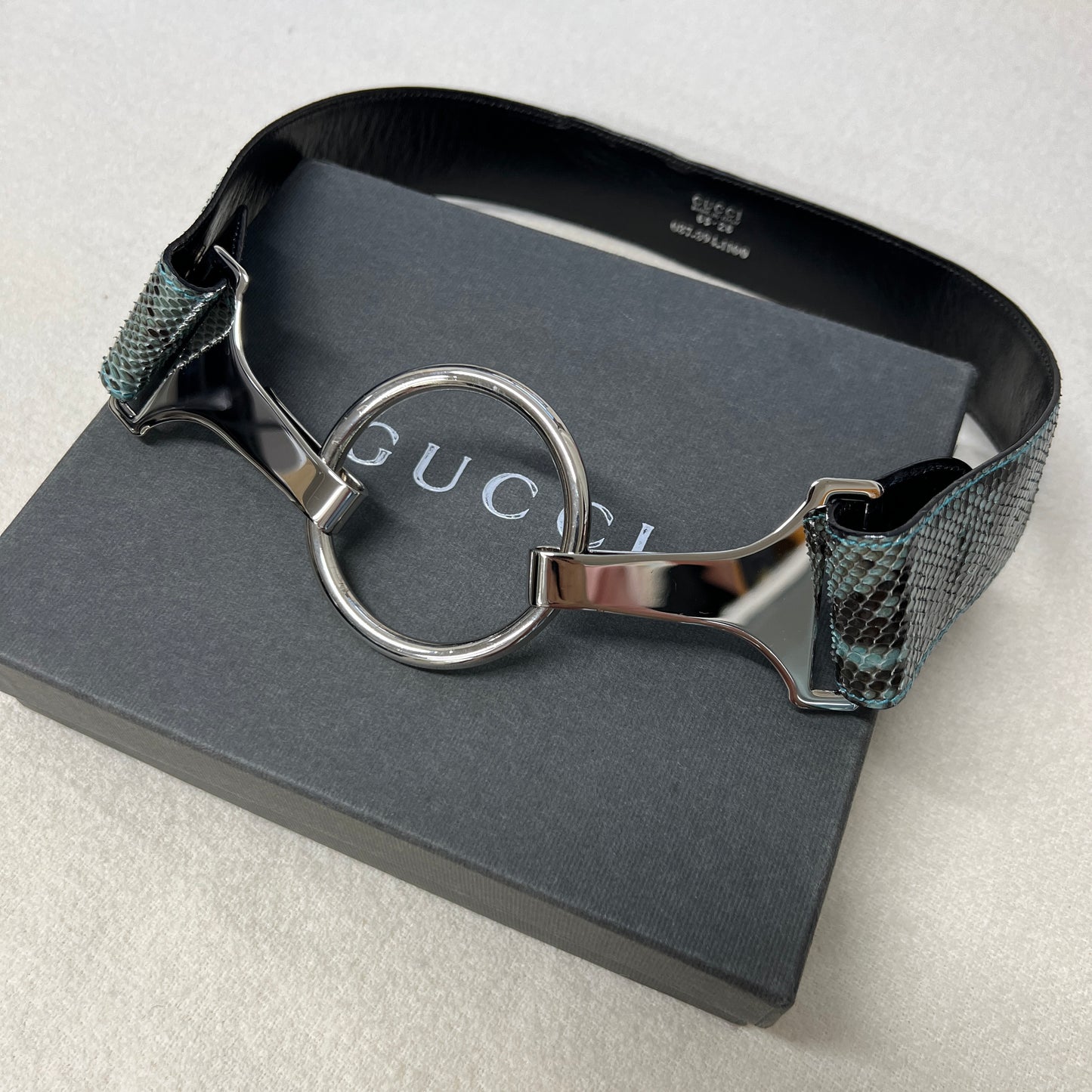 GUCCI 蛇皮腰带（二手） 