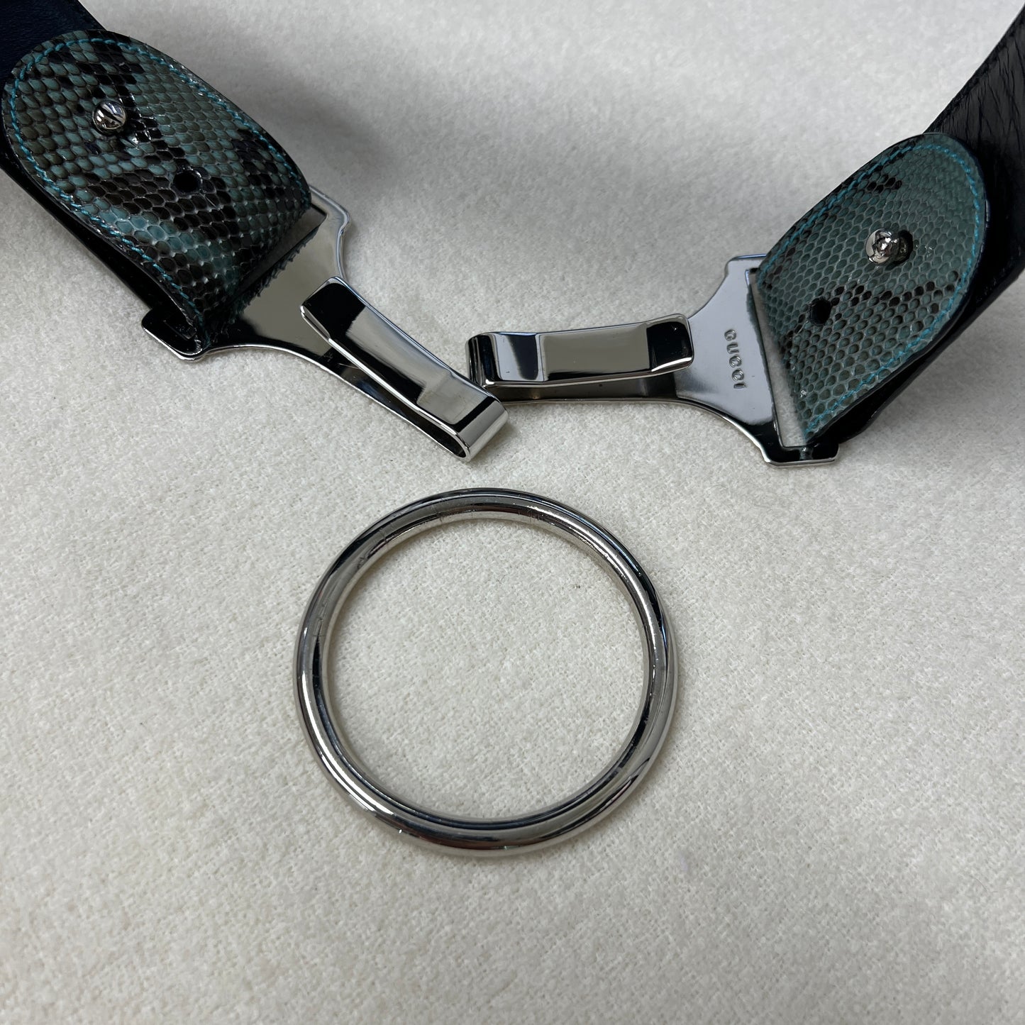 GUCCI 蛇皮腰带（二手） 
