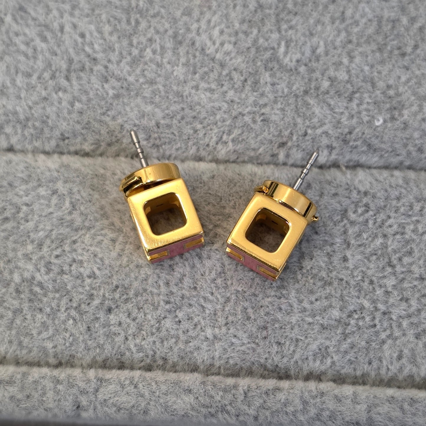 Hermes Cage H Ear Studs (Pre-owned)