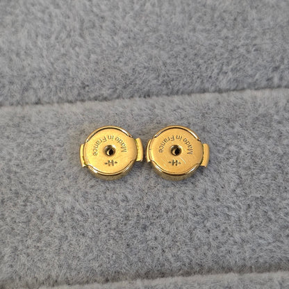 Hermes Cage H Ear Studs (Pre-owned)